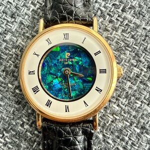 Pierre Cardin Australian Opal Gold
Bezel Ladies Watch 22mm Case